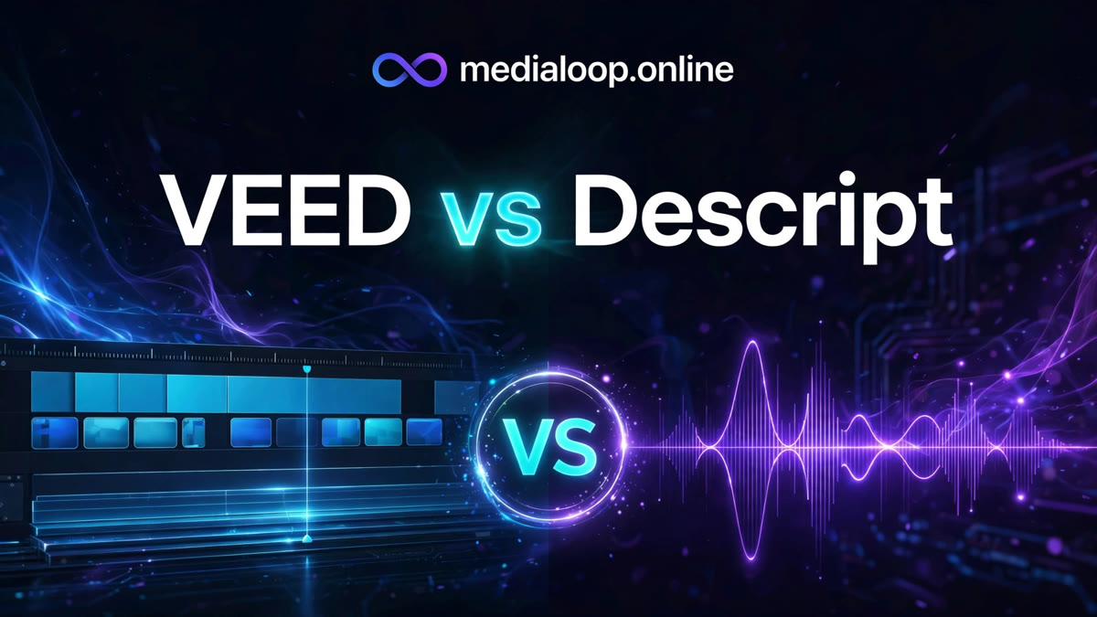 VEED vs Descript: Best AI Video Editor?