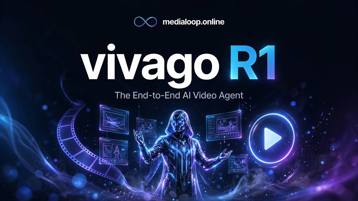 vivago R1 by HiDream — The End-to-End AI Video Agent, Explained (First Look)